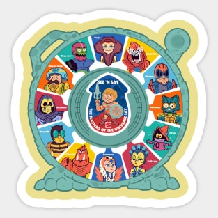 The Masters of the Universe Say... Sticker